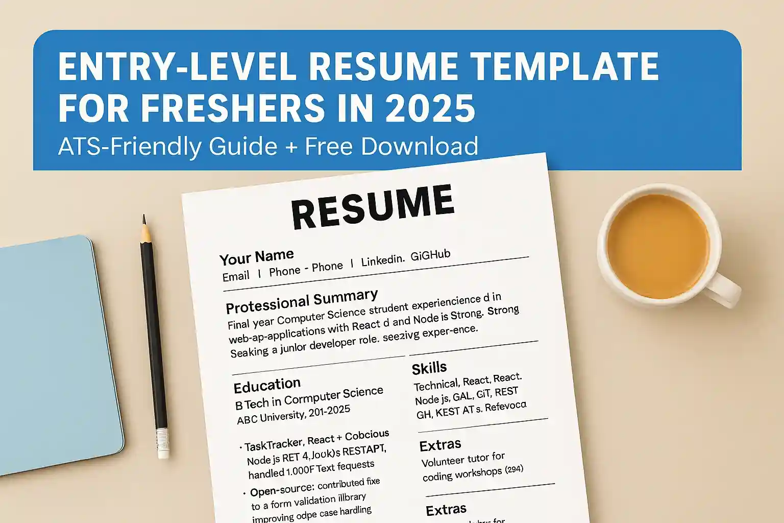 Project Ideas for Freshers to Add in a Resume (With Examples)